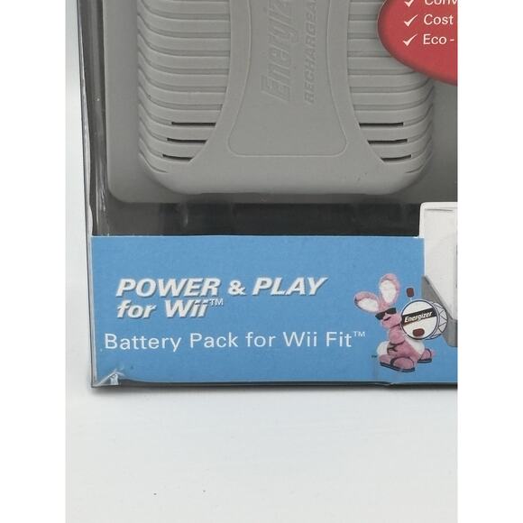 Wii Fit Energizer Power & Play Battery Pack New Open Box - Picture 2 of 10